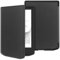 GIOPUEY Coque Compatible avec Vivlio Light/Light HD/Light HD Color, étui en Cuir, Coque arrière en Silicone Souple [étui à Rabat] Texture Semblable à Celle de la Peau - Black