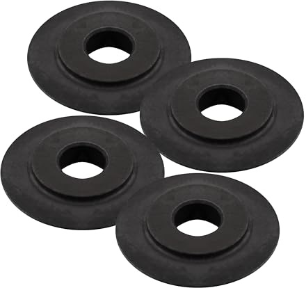 Faithfull Replacement Pipe Cutter Wheels for FAIPC316M 3-16mm Pipe Cutter - Sharp Wheels for Copper, Brass, Aluminium & Thin Steel Tubing – Pack of 4