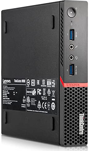 Lenovo Mini PC Computer Desktop ThinkCentre M700 Tiny, Processore Core i7-6700T, Memoria Ram 8GB, Disco SSD 240GB, Win 11 Pro (Ricondizionato)
