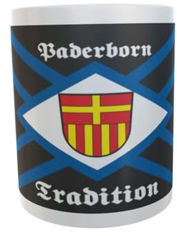 U24 Tasse Kaffeebecher Mug Cup Flagge Paderborn Tradition