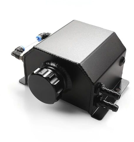 Universal Coolant Expansion Tank Aluminum Oil (1L-Black)