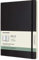 Moleskine Wochen Notizkalender, Taschenkalender, 18 Monate, 2019/2020, XLarge, Soft Cover, Schwarz