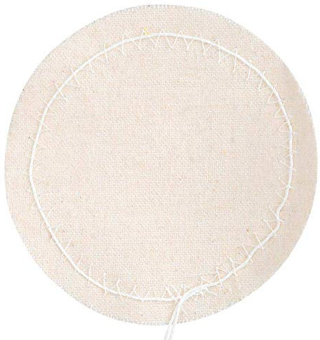 Fdit 10 unids/set filtro de repuesto de tela de sifón de café, redes de filtro seguras de algodón indispensables reemplazables para olla de sifón