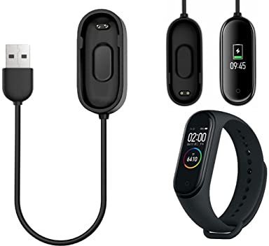 INF Cable de carga de repuesto compatible con Xiaomi Mi Band 4, cargador de pulsera de fitness