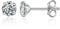 Limerencia Hypoallergene G23 Reintitan Paare, leichte kubische Zirkonia Ohrringe Piercing Schmuck für Frauen Mädchen Teenager (3mm, Runder Zirkoniumdioxid)