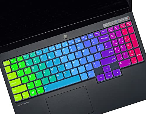 Funda de teclado para laptop Lenovo Legion 5/Legion 5 Pro Gen 6 de 15.6 pulgadas, Lenovo Legion 5 5i 5p 5pi 7i/Legion 7 C7 S7 15/Legion 7 15/Legion 7 16 16 16 pulgadas, Lenovo IdeaPad Gaming 3