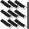 10 PCS Sangle D'Arrimage 2,5 * 40CM Sangle Porte Velo Sangle de Serrage Sangle de Fixation avec Boucle Réglable pour Porte Vélo Moto Voiture Charge Maximale 500 kg (Noir)