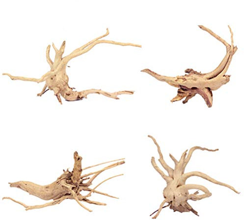 VILLCASE Schmücken Natürliches Treibholz Groß Aquarium Treibholz Aquatainer Dekoration Aus Treibholz Für Aquarien Treibholz Zweig Nageldekorationen Ausrüstung Protokoll Rhododendron-Wurzel