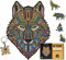 WOOD YOU DO Holzpuzzle mit Wolfsmotiv Bestimmter Wolf - Wolf Holzpuzzle Erwachsene Wooden Puzzle Puzzles für Erwachsene Geschenk für Erwachsene EIN Geschenk für die Familie