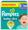 Pampers Baby-Dry Größe 5+, 168 Windeln, 12kg-17kg, Bis zu 100% Auslaufschutz & Komfort die ganze Nacht