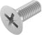 SECCARO Lot de 20 vis à tête fraisée M2 x 5 mm en acier inoxydable V2A VA A2 DIN 965 Phillips PZ Filetage complet