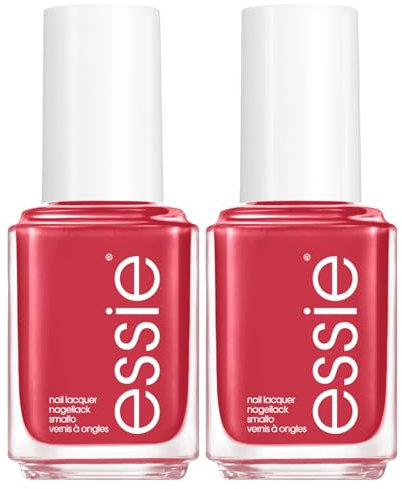 Essie Nagellack mit langem Halt, professionelles und glänzendes Ergebnis, 14 Tage Halt mit flachem Applikator, Farbe 413 Mrs Always Right – 2 Kosmetika
