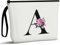 Aucuu Kosmetiktasche Damen Leinwand, Multifunktionale Make-up-Tasche, Travel Cosmetic Organizer, Große Kapazität Schminktasche