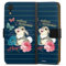DeinDesign Klapphülle kompatibel mit Apple iPhone Xr Handyhülle aus Kunst Leder schwarz Flip Case Klopfer Disney Bambi