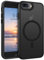 DOMAVER Hülle für iPhone 7 Plus/iPhone 8 Plus, Handyhülle iPhone 8 Plus/iPhone 7 Plus Case Durchscheinend Matt Stoßfeste Damen Männer Rundumschutz Magnetisch Schutzhülle, Schwarz