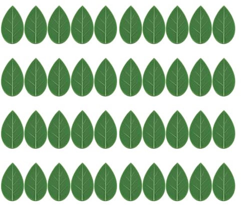 REBECASKYENS 40 Pcs Plant Clips,Plant Climbing Wall Fixture Clips,Self-Adhesive Leaf Stickers Invisible Plant Wall Fixer Clips Leaf Shape Clip Vines Holder for Plant Garden Cable Wire Fixing
