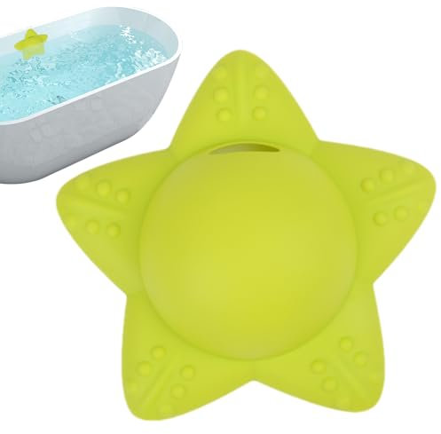 Overflow Drain Cover Bathroom Tub - Drain Block Overflow Spa Accessories Drain Cover,Strong Seal 5 Suction Cups Bath Tub Drain Plug for Warmer Bath Home