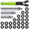 GMBYLBY Set di accessori per mulino a flangia per chiavi e dadi a flangia, set di tenditori per diverse occasioni