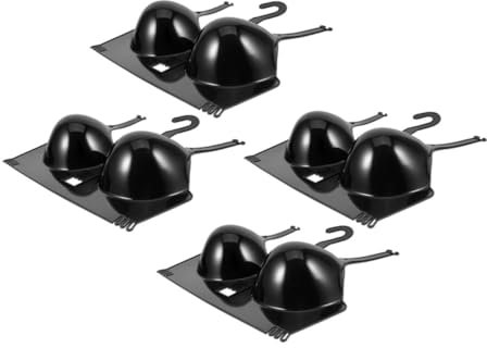 ULTECHNOVO Hängender Schaufensterpuppen Torso Kunststoff Damen BH Aufsteller Sichtbar Leicht Stapelbar Für Dessousgeschäfte