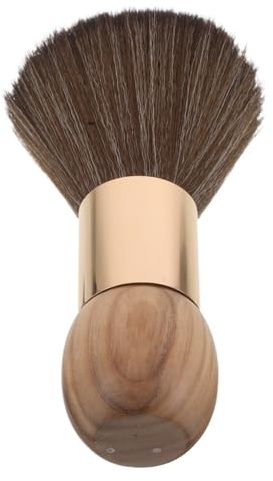 ULTECHNOVO Haarbürste mit Holzborsten Professionelle Handbürste für Friseure Kleine Reinigungsbürste Weiche Friseurbürste für Haarschnitte Salonbürste mit Bambusgriff Glättungsbürste