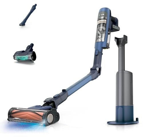 Shark Detect Speed Clean & Empty Pet Pro Akku-Staubsauger, IA3241EUT, Salbeigrau