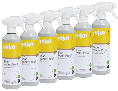 6-er Set Shoe Water Proof Schuhimprägnierung und Schuhpflegemittel von Toko