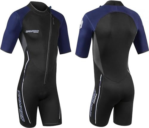 CAMARO Front Flex Revo Shorty Herren Neoprenanzug Ultraflex Neopren bis 6XL