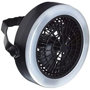 BESPORTBLE Led Tent Light Fan Outdoor Fans Ceiling Lights Hiking Flashlight Fans Portable Tent Fans Camping Essentials Travel Camping Lantern Portable Camping Light Chandelier Dropshipping
