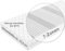 Crownmiller Basic 80x200 cm weich 12,5 cm Gesamthöhe 7 Zonen Matratze Bezug waschbar bis 60 Grad, Oeko-TEX® 100