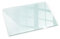 Wallfluent Planche à Découper Transparente Résistant aux rayures Verre Trempé Protège Plan de Travail 80x52 cm