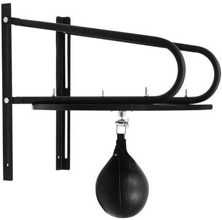 NaMaSyo Professionelle Fitness-Ball Boxen Reaktion Ausbildung Bausatz Boxbirne Erwachsene Leder Set Wandmontage Boxsack Boxen Ausbildung Komplettpaket Speedball Hängend Mit Halterung