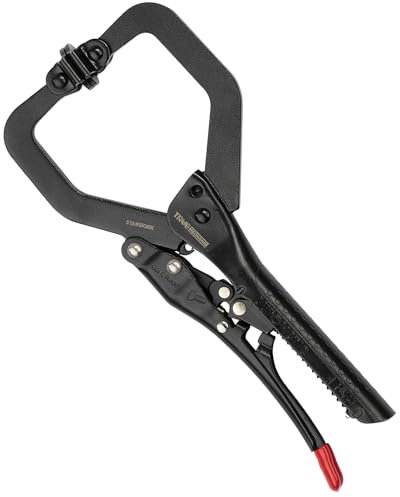 STARWORK TRUE MECHANIC™ Automatic C-Clamps With Swivel Locking Pliers 7-inch