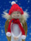 Pommerntraum ® | Dekorationsfigur Weihnachtsengel verrückter Engel Schutzengel Guardian Angel Weihnachtsfigur Schreibtischfigur NORMAL KANN JEDER (Stella)