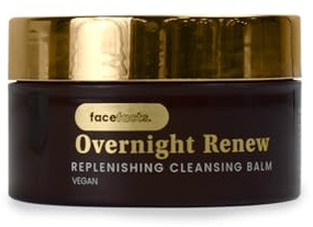 Face Facts Overnight Renew Replenishing Cleansing Balm, with Vitamin C, anti-ageing retinol, lifts dirt and impurities, invigorates dull skin 70ml
