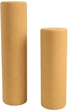 VLFit Faszienrolle Kork - Natürliche Premium Kork Rolle für Faszientraining, Massage & Fitness - Rutschfest, Stabil & Nachhaltig - Ideal für Yoga & Pilates | Massagerolle (30x10cm)