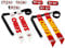 Franklin Sports Fußball-Set Flagge NFL Kansas City Chiefs Jugendflagge Fußballset, Teamspezifisch, Einheitsgröße
