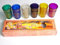 Juego de 6 Vasos marroquíes para el Té - artesanale