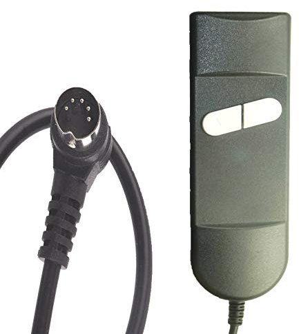 AUXPhome Zwei Tasten 5 Pin Lift Stuhl oder Power Recliner Hand Control, Recliner Ersatzteile für Okin Limoss Lazboy Pride Catnapper usw.