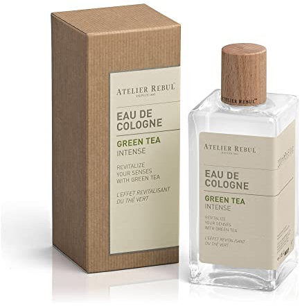 ATELIER REBUL GREEN TEA EAU DE COLOGNE (200ml) - Holzig & Aromatisch - Unisex-Cologne für Frauen und Männer