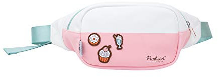 Grupo Erik Hüfttasche Pusheen Rose Collection - Bauchtasche - Bauchtasche Damen - Gürteltasche - Gürteltasche Damen - Gürteltasche Kinder - Offizielle Lizenz