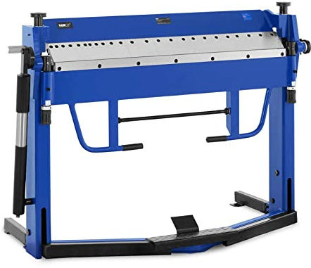 MSW Piegatrice Per Lamiera Manuale Curvatrice Professionale MSW-PBR-1270 (1.270 m, 0-135°, Pedale)