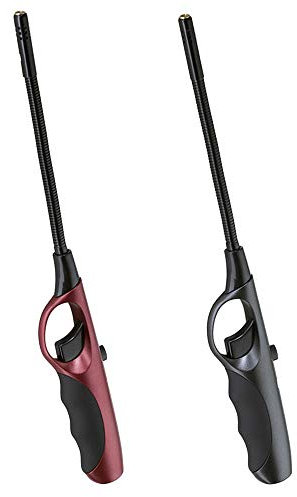 Cilio Stabfeuerzeug Flexi Turbo 2er Set 295597 (Rot + Schwarz)