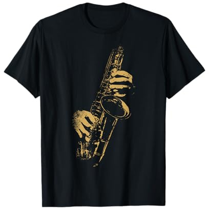 Saxophon für Saxophonisten Musiker T-Shirt