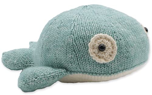HardiCraft Strickset Amigurumi Willy Wal Baumwollgarn mit Füllmaterial, 25cm, HC-41CK07