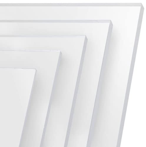 FRAMO Acrylglas Platte 23x12 cm Zuschnitt nach Maß | 2 mm starke hochtransparente Acrylglasplatte, burchfest, UV-beständig in Ihrem Wunschmaß | Acrylglasscheibe beidseitig mit Schutzfolie