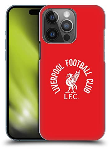Head Case Designs Offizielle Liverpool Football Club LFC Weiss Und Rot Liver Bird Harte Rueckseiten Handyhülle Hülle Huelle kompatibel mit Apple iPhone 14 Pro