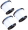 3 pezzi Ricambi filtro HEPA per aspirapolvere Compatibile con SILVERCREST SHAZ 22,2 C3 pezzi filtro aspirapolvere a mano Accessori