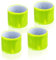 Awroutdoor 4PCS Reflektorbänder Schnapparmbänder, Reflektoren Kinder, Sicherheitsband Reflektierend für Schulranzen, Schlüssel, Kinderwagen, Wandern, Jogger und Radfahrer
