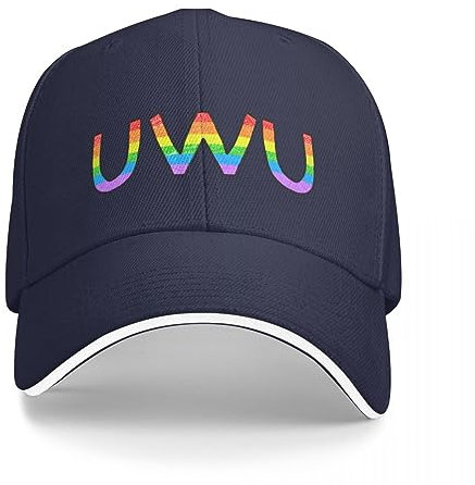 Basecap Homosexuell uwu Baseballkappe Hip Hop Trucker Hut Sonnenhüte für Frauen Männer