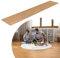 YRHome PVC Bodenbelag 5m² in Holzbraun Selbstklebende Fliesen Vinylboden klicksystem Holz-Effekt Vinyl Bodenbelag für Fußbodenheizung 36 Fliesen - 91,44cm x 15,24 cm x 2mm